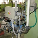 Separatorer för flytande blandningar med automatisk rengöring